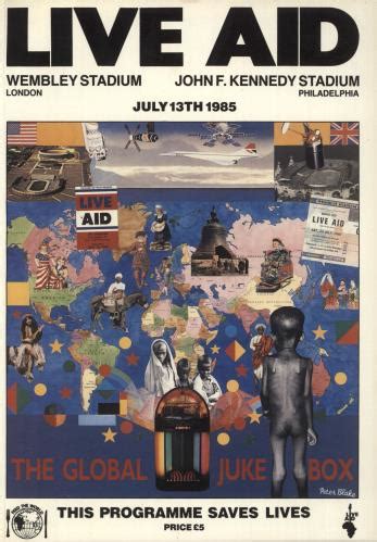 Band Aid Live Aid UK tour programme (557669) TOUR PROGRAMME