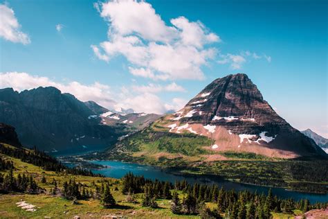 Hidden lake overlook glacier national park - garetya