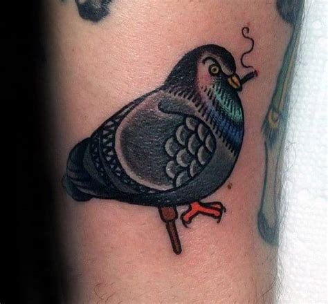 50 Pigeon Tattoo Designs for Men