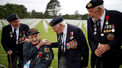 Photos of WW II veterans gathering to commemorate D-Day in France — Quartz