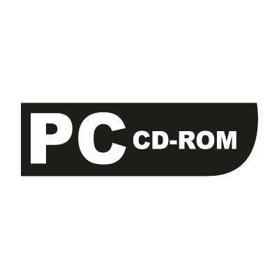 PC CD-ROM vector logo free download