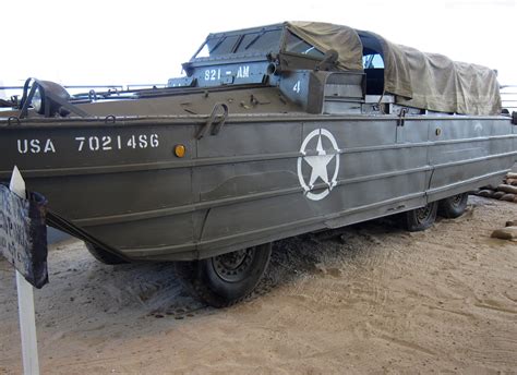 Army Duck used at D-Day (in Utah Beach Museum)