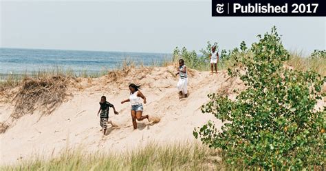 A Day at the Beach in, Yes, Gary, Indiana - The New York Times