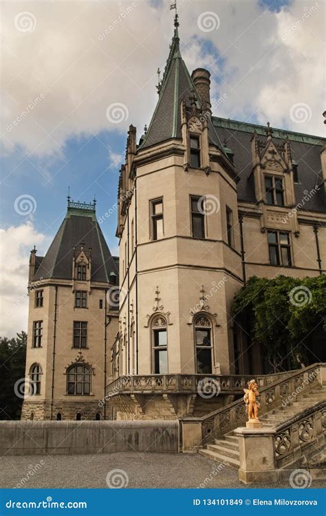 Ancient Castle with Towers. Architecture Details. Editorial Stock Image ...