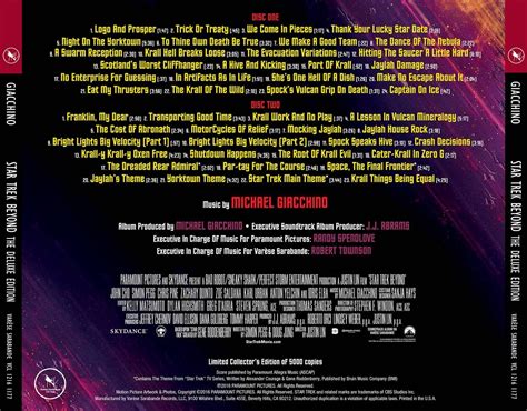 The Trek Collective: Star Trek Beyond complete soundtrack available now