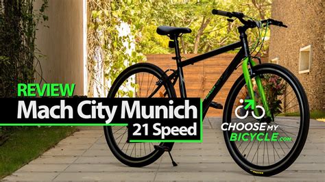 Mach City Munich 21 Speed (2016) : ChooseMyBicycle.com Expert Review - YouTube