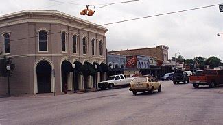 Photos of historic downtown Bastrop, Texas