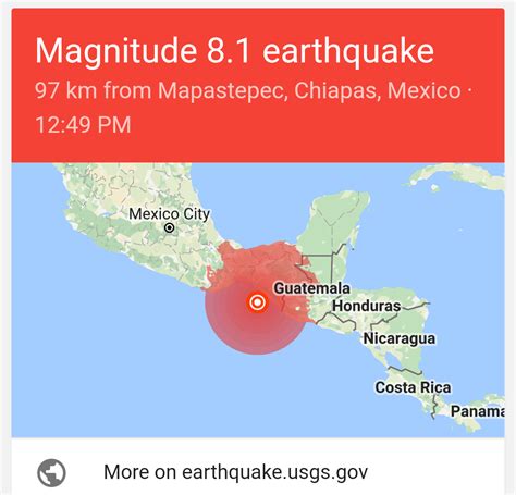 Mexico Earthquake 2017: Magnitude 8.1 quake hits Mexico, Tsunami ...