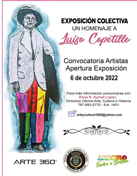 Convocan artistas plásticos para homenaje a Luisa Capetillo - PUERTO ...