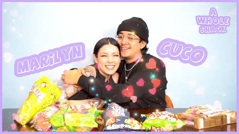 Cuco and Marilyn who said the "L" word first? | A WHOLE SNACK - YouTube