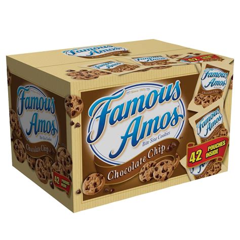 Famous Amos Cookie Famous Amos Cookies, 42 ea - Walmart.com - Walmart.com