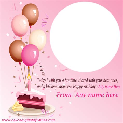 Happy Birthday Wishes Images With Name Editing - Infoupdate.org