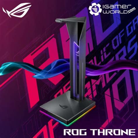 Jual ASUS ROG Throne RGB Gaming Headset Stand with 7.1 Surround Sound di Seller Tuskar - Tegal ...