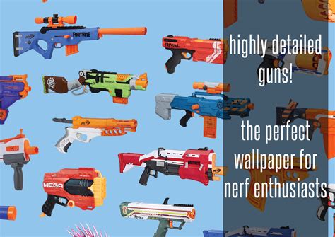 Nerf Wallpaper - Etsy