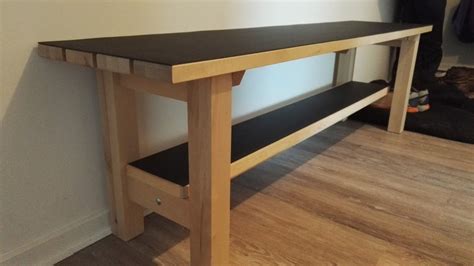 IKEA NORDEN bench upgrade for landing space | Ikea makeover, Ikea, Ikea bench