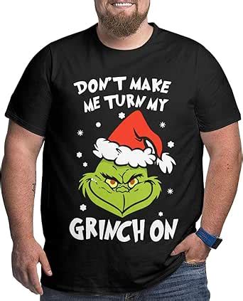 The Grinch Stole Christmas Men's Plus Size T-Shirt Big and Tall Shirt ...