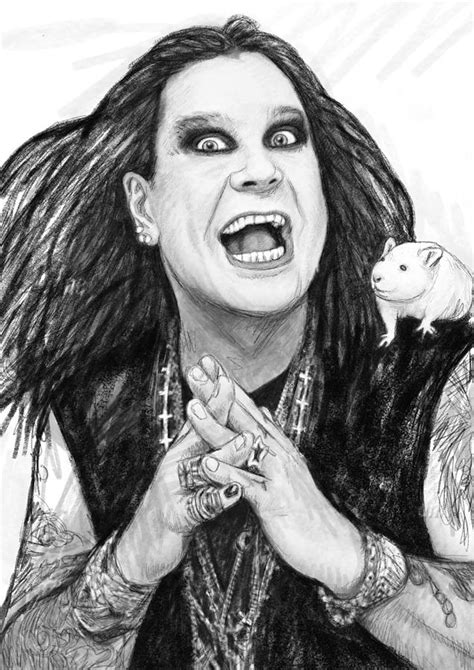 Ozzy Osbourne Drawing Ozzy Osbourne Swear Fcking - Jan 6 Hearings