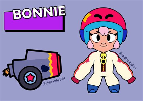 Concept Art: Bonnie - Brawl Stars by InkSandy824 on DeviantArt