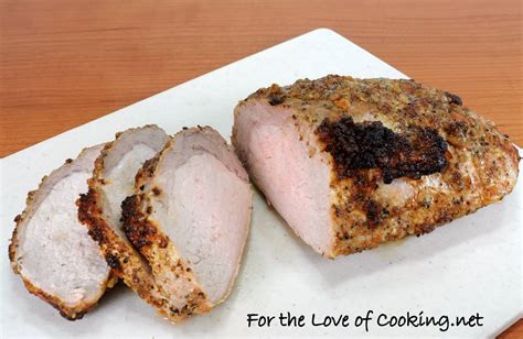 Garlic Crusted Pork Roast | For the Love of Cooking