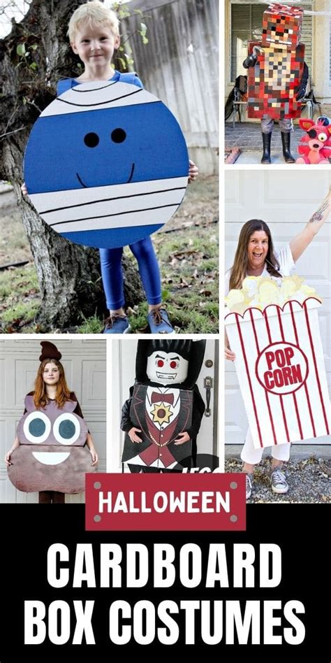 Cardboard Box Costumes You Can Make This Halloween | Tonya Staab