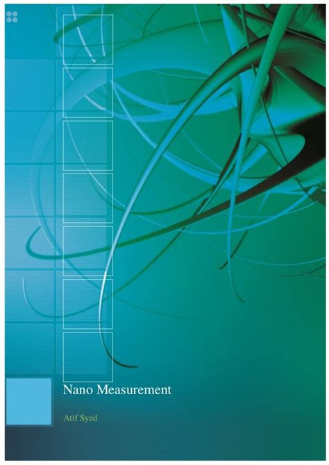 Nano measurement