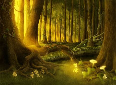 Enchanted Forest by Winterkeep on deviantART Mystical Forest, Fantasy ...
