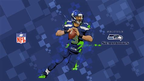 Russell Wilson QB Seattle Seahawks vector by akyanyme on DeviantArt