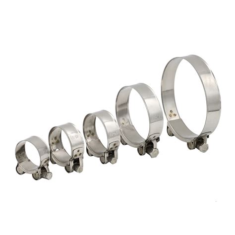 European Type Heavy Duty Stainless Steel Pipe Clamps - Galvanized Hose ...