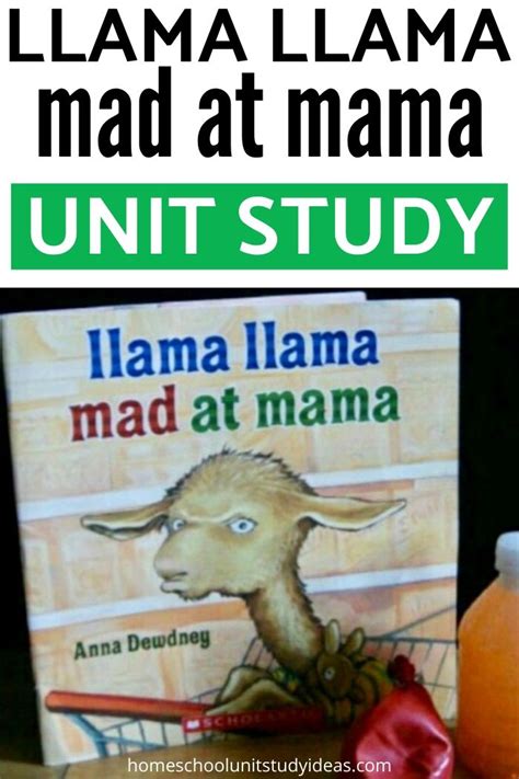 llama llama mad at mama Unit Study - Homeschool Unit Study Ideas