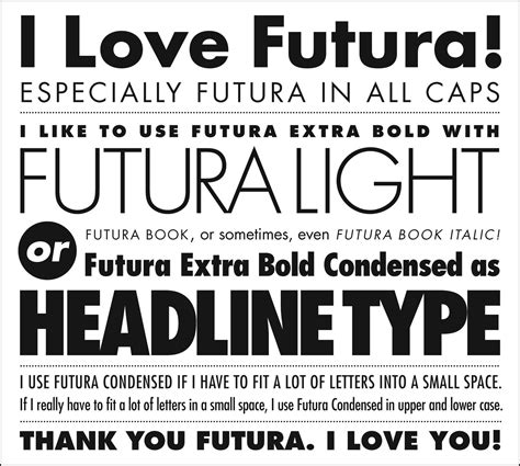Futura font, Lettering, Sans serif