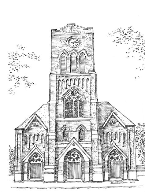 Gothic Architecture Drawing Easy ~ 16 Italian Architecture Drawings On Behance | Bodemawasuma