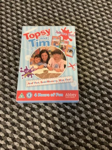 CBEEBIES TOPSY AND Tim Dvd Bundle Birthday Party Busy Builders Vgc EUR ...