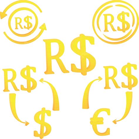 Real Brazilian 3d Currency Symbol Design Cash Currency Vector, Design ...