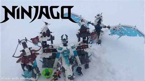 Lego Ninjago Season 11: Ice Chapter Castle of the Forsaken Ice Emperor set Review in the Snow!🥶 ...