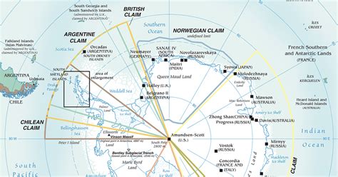 The Elusive Borders: Unpacking The Political Map Of Antarctica - Texas Fault Lines Map ...