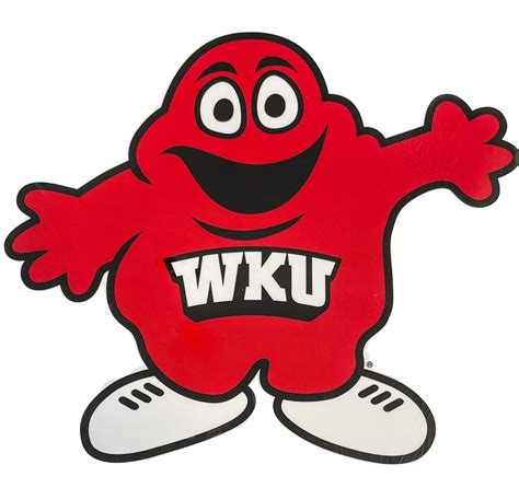 WKU | Western Kentucky 12 Inch Big Red Decal | Alumni Hall