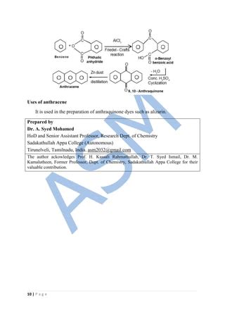 Polynuclear hydrocarbons module6 | PDF