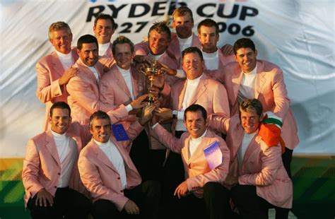 Ryder Cup winners through the years