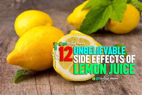 12 Unbelievable Adverse Side Effects of Lemon Juice - 2 - Natural Home ...