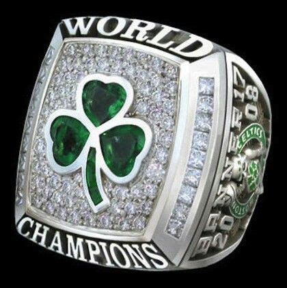 Celtics 2008 Championship Ring | Nba championship rings, Celtic ...