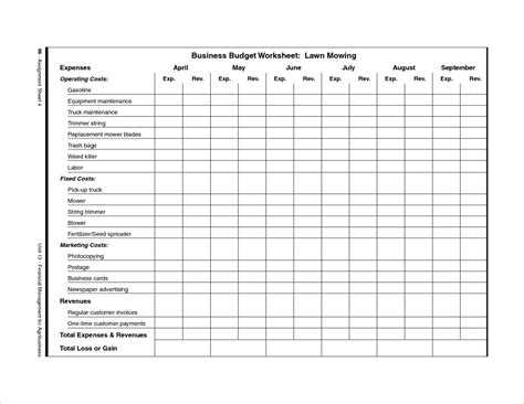 Lawn Care Schedule Spreadsheet Spreadsheet Downloa lawn care schedule ...