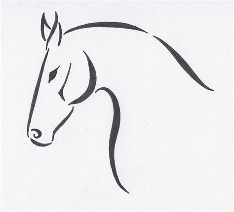 Pin by Eleri on Paint/Draw/Print | Horse tattoo design, Horse tattoo ...