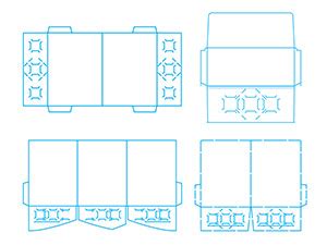 How to Use Our Free Die Cut Print Templates - Company Folders