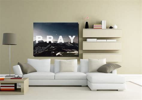 Buy Motivational & Inspirational Quotes Wall Art Canvas (Bible Quotes ...