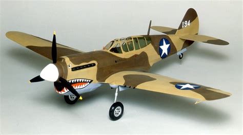 Guillow's Curtiss P-40 Warhawk Balsa Wood Model Airplane Kit GUI-405LC | ItsYourAirplane.com, LLC