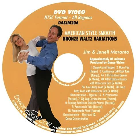 American Smooth – Bronze Waltz Variations – Nice Dancing