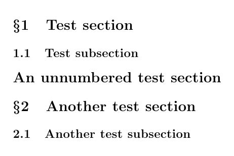 sectioning - Add section symbol to section - TeX - LaTeX Stack Exchange