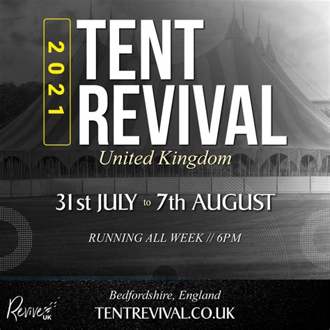 Tent Revival returns this Summer - AStepFWD