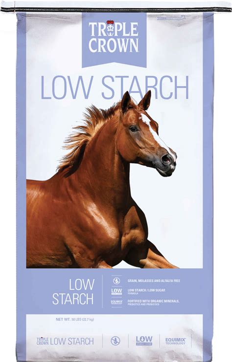 Triple Crown Low Starch Horse Feed 50lb | Sunset Feed & Supply