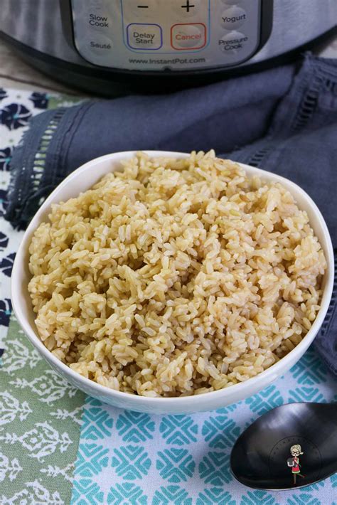 Easy Instant Pot Brown Rice - The Instant Pot Table